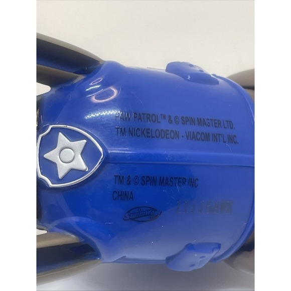 Nickelodeon Paw Patrol Chase Paddlin' Pups Swimmer Toy 6.5'Long Wind Up - Picture 8 of 10